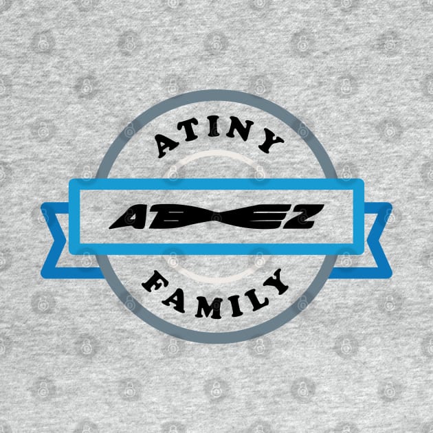 ATEEZ Atiny family logo ribbon by Oricca